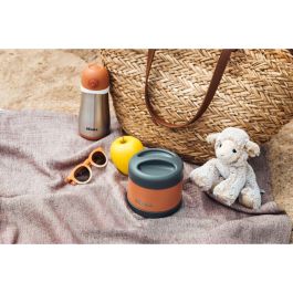 Beaba BEA1728519329695 Termo-porción 500 ml Acero inoxidable Gris mineral / Terracota