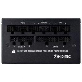 Hiditec GDX750 V3 Fuente Alimentación 750W ATX 3.1 PCIe 5.1 80 Plus Gold Modular Ventilador 14cm FDB