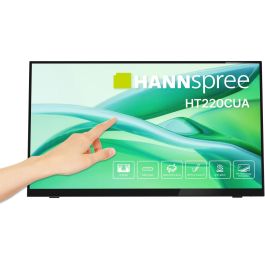 Hannspree HT220CUA Monitor Táctil 21.5" Full HD LED 16:9 HDMI DP USB Pantalla Plana Antirreflectante Negro