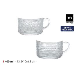 Inde Taza Vidrio 400ml 13.5x10.5x7cm 2-Surt La Mediterranea (24 Unidades) Precio: 22.8085. SKU: B143DQ9FSF
