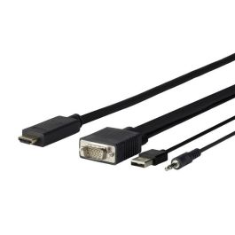 Vivolink Cable Adaptador Convertidor VGA + Audio a HDMI 3M. Soporta Full HD 1080p (1920x1080p), no requiere alimentación externa, ideal Pro AV. Precio: 54.88999956. SKU: B19NJYMBGE