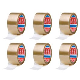Tesa Cinta de Embalar Transparente Polipropileno 28 micras 50 mm x 66 m, Pack de 6 Unidades Precio: 16.50000044. SKU: BIX04089-00001-06