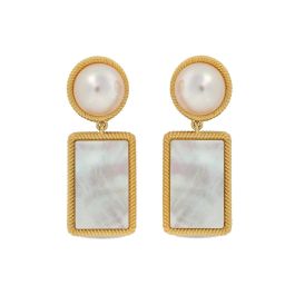 Pendientes Mujer Majorica 17788.01.1.E00.906.1 Dorado Blanco Pendientes Mujer Majorica 17788.01.1.E00.906.1 Dorado Blanco Precio: 248.50000021. SKU: B15TBHK8YT
