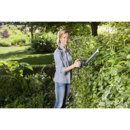 GARDENA EasyCut 420 Cortasetos Eléctrico 420W, longitud de corte 45cm, diámetro 18mm, ligero para setos pequeños/medianos