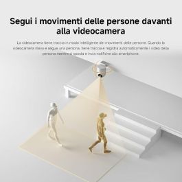 Xiaomi CW300 Cámara de Seguridad IP Interior y Exterior Inalámbrico y Cableado 2560 x 1440 Píxeles Torreta Blanco