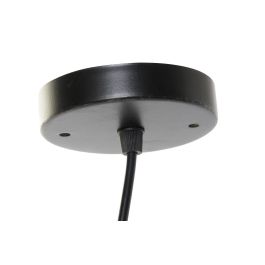 DKD Home Decor Lámpara de Techo de Ratán Marrón 57 x 22 x 57 cm