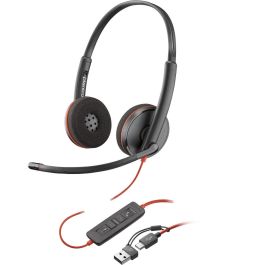 Poly Blackwire 3220 Auriculares USB-C con Microfono Boom para Llamadas | Certificados UC, Skype, Jabber, Avaya | Estereo, PC, Mac Precio: 36.49999969. SKU: B1AJEB3CC8