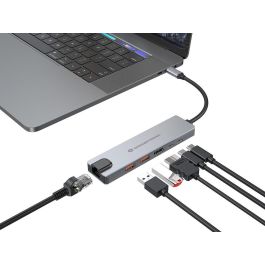 Docking Station Conceptronic Donn29 gr Usb Tipo Docking Station Conceptronic Donn29 gr Usb Tipo