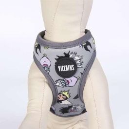 Cerdá T4M:M/L Arnés para perros Disney Villanas, Talla M-L, Gris