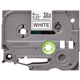 Brother TZe-S211 Cinta de Etiquetas P-touch TZ Adhesión Fuerte, Duradera, Resistente a Temperaturas Extremas, Agua y Químicos 8m x 6mm Brother TZe-S211 Cinta de Etiquetas P-touch TZ Adhesión Fuerte, Duradera, Resistente a Temperaturas Extremas, Agua y Químicos 8m x 6mm