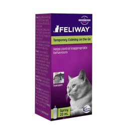 Feliway F3 Classic Spray Travel Antiestrés Gatos 20ml - Ayuda a Prevenir Marcaje Urinario y Arañazos Verticales Precio: 14.88999985. SKU: S6103021