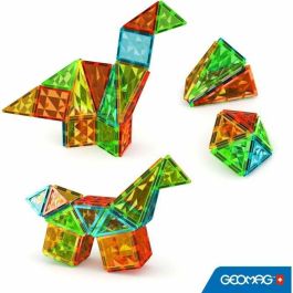 Geomag GEO7640122241023 Fichas magnéticas Gemas 44 piezas Formas geométricas Efecto cristal