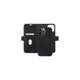 dbramante1928 Lynge Funda tipo cartera 2 en 1 para iPhone 12/12 Pro 6.1" Negra fabricada en piel sostenible