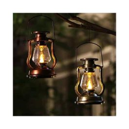 Luz LED Solar Jardín Exterior Autónoma IP65 Resistente Agua Polvo 40.000H Duración 360º Batería 3.7V 1200mA Decorativa [LUM-D2-S]