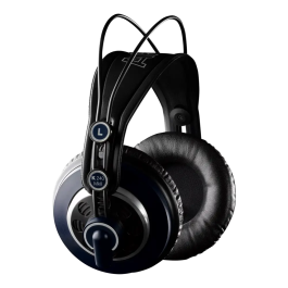 AKG Auriculares K240 Mkii Semiabiertos Dinámicos Impedancia 55 Ohmios Respuesta Frecuencia 15 Hz - 25 kHz Cable Desmontable Negro