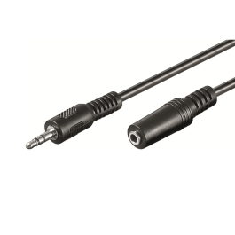 EWENT EC1651 Cable de Audio 3,5mm Macho a Hembra 3 m Negro Precio: 4.49999968. SKU: S0230420