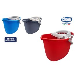 Inde Cubo de 15 litros con escurridor, colores surtidos, 28x30x39 cm (12 Unidades) Precio: 43.49999973. SKU: B16J28WLB6
