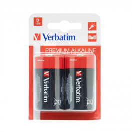 Verbatim Pilas Alcalinas D - Lr20 - Pack 2 Unidades Precio: 2.59000016. SKU: B156ZAWSLT