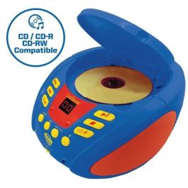 Lexibook Reproductor CD Bluetooth 5.0 Paw Patrol Portátil con Efectos Luz Multicolor, Función Karaoke para Niños