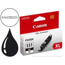 Canon CLI-551XLBK Tinta Negro Alta Capacidad Original Impresora PIXMA MG6350 Precio: 16.50000044. SKU: S0201257