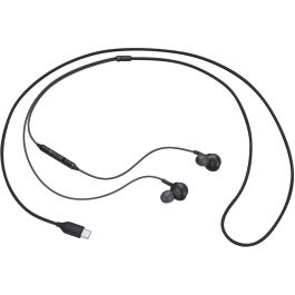 Samsung EO-IC100BBEGEU Auriculares In-Ear con Micrófono Integrado y Control de Volumen para Dispositivos USB-C, Negro de AKG
