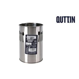 Bote de utensilios de acero inoxidable Quttin 10x15 cm (12 Unidades) Precio: 27.50000033. SKU: B15M2RT6WZ