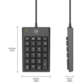 Mobility Lab Teclado Numérico USB Negro para Netbook