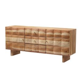 Mueble Tv DKD Home Decor Marron Claro 45 x 46 x 145 cm
