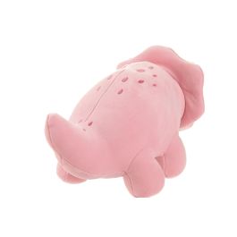 DKD Home Decor Peluche Dino Naranja Rosa 15 x 23 x 39 cm (4 Unidades)