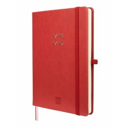 Finocam Agenda Mínimal 18 Meses M5 Svh Tapa Dura Rojo 2025-2026 con Cierre de Goma y Bolsillo Interior Precio: 12.79000008. SKU: B16TJ6FYLP