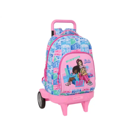 Safta Mochila Escolar Grande con Ruedas Compact Evolution Extraíble Barbie 450x330x220 mm Precio: 64.49999985. SKU: B1G79LB8DT