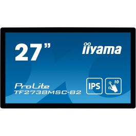 Iiyama ProLite TF2738MSC-B2 Monitor táctil 27" Full HD Multi-touch Multi-usuario Negro