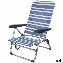 Silla Plegable Aktive Mykonos A rayas 47 x 85 x 50 cm (4 Unidades) Precio: 142.6900002. SKU: B1BRFDCE52
