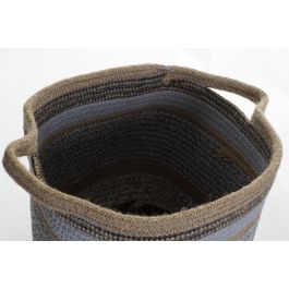 Cesta Boho DKD Home Decor Gris Natural 40 x 45 x 40 cm Set de 2 Cesta Boho DKD Home Decor Gris Natural 40 x 45 x 40 cm Set de 2