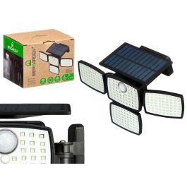 Ibergarden Lampara Solar LED 4 Focos 500 Lm con Sensor de Movimiento, IP44, Color Negro (Set de 6) Precio: 61.68999991. SKU: B1KBL9HY57