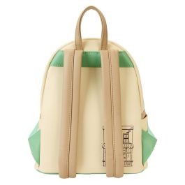 Loungefly Mochila Friends Central Perk 26cm Piel Vegana. Con tirantes ajustables, herrajes dorados y detalles en relieve.