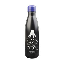 ERIK Botella de acero inoxidable Miércoles Addams 500ml con tapón hermético