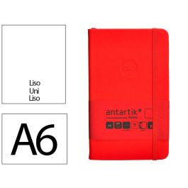 Cuaderno Con Gomilla Antartik Notes Tapa Dura A6 Hojas Lisas Rojo 100 Hojas 80 gr Fsc Precio: 4.49999968. SKU: B16ZB94ZHH