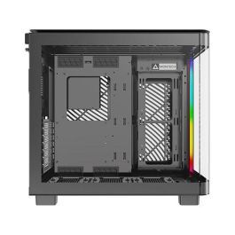 Montech KING 95, Caja PC Midi Tower Negra, ATX, micro ATX, Mini-ITX, SPCC, Vidrio Templado, para Juego
