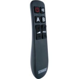 Schwaiger UFB1000 533. Mando a distancia universal 2 en 1 para TV, DVD/Blu-ray, sintonizador, receptor con 8 botones