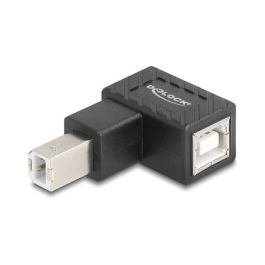 DelOCK Adaptador USB 2.0 Tipo B Macho a Hembra Angulado 90°, Negro, 67204 Precio: 20.50000029. SKU: B134DGQM2F