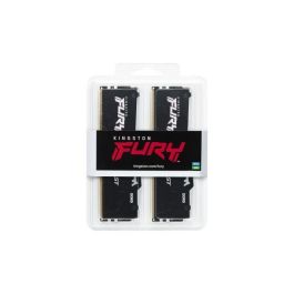 Kingston KF556C40BBAK2-32 FURY BEAST RGB DDR5 32GB (2x16GB) 5600MHz CL40 Kit de Memoria Kingston KF556C40BBAK2-32 FURY BEAST RGB DDR5 32GB (2x16GB) 5600MHz CL40 Kit de Memoria