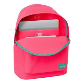 Mochila Safta Para Portatil 14,1-' Nait Nait Rosa Fluor 410x310x160 mm Mochila Safta Para Portatil 14,1-' Nait Nait Rosa Fluor 410x310x160 mm