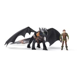 PACK MAESTRO DE GIRO DRAGÓN Y VIKINGO 25 CM KROKMOU Película Dragones PACK MAESTRO DE GIRO DRAGÓN Y VIKINGO 25 CM KROKMOU Película Dragones