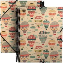 Grafoplás Carpeta A4 40F Espiral PVC, Cierre Goma, Kraft y Cartón Reciclado, Plastificado Soft, Certificado FSC® Precio: 8.49999953. SKU: B1DHYMHTC8