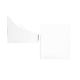 Double Deck Holder 200+ XL White Double Deck Holder 200+ XL White