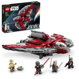 LEGO Star Wars Lanzadera T-6 de Ahsoka Tano 75362, Barco lanzador de pernos, 4 personajes Precio: 81.89000006. SKU: B13L8FLFTT