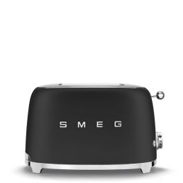 Smeg Tostadora 2X2 Estilo 50s Negro Mate TSF01BLMEU Precio: 149.49999999. SKU: S7602716