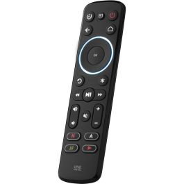 OneforAll Mando a Distancia Universal RC7935 para TV y Audio, Inalámbrico IR, Botones Retroiluminados, Negro