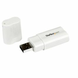 Tarjeta de Sonido Externa USB Startech ICUSBAUDIO Blanco Precio: 25.4999998. SKU: B1DVV37QN9